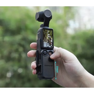 Sunnylife Osmo Pocket 3 Portable Hand Strap Cold Shoe Extension Protective Frame Extension Handle Accessory