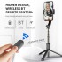 8 Gimbal Handheld Stabilizer Bluetooth Aluminum Alloy Selfie Stick Stand Tripod Portable Telescopic for Phone Video Record X250719 8 Gimbal Handheld Stabilizer Bluetooth Aluminum Alloy Selfie Stick Stand Tripod Portable Telescopic for Phone Video Record X250719