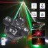 4-Arm Mini Moving Head DJ Light 48W Disco Lights Headlights LED DMX512 Beam Strobe Effect RGBW Party Night Club Stage Light X250312