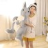 Stuffed Plush Animals 60-150CM Giant Size Kangaroo Plush Toys Mom Stuffed Lifelike Animal Plush Doll Creative Pillow Home Decro Gift For Girl Boy L230707