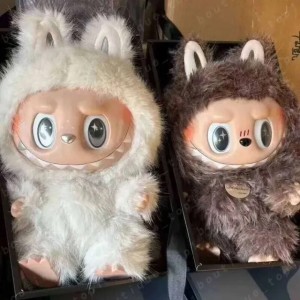 New Arrival Presale 38Cm Zimomo The Monster Labubu Diy Big Leader White Limited Archangel Creative Change Doll Figure Vinyl Doll Birthday Gi 523 L250704AL9J (Multicolor)