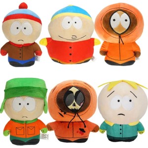 New 20cm South Park cartoon Doll Stan Kyle Kenny Cartman Plush Pillow Peluche Toys Children Birthday Gift Free shipping