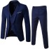 Business Blazer & Vest Pants Suit Sets Men Autumn Fashion Solid Slim Wedding Set Vintage Classic Blazers Male 3 Pieces (Size Size Guide) Business Blazer & Vest Pants Suit Sets Men Autumn Fashion Solid Slim Wedding Set Vintage Classic Blazers Male 3 Pieces (Size Size Guide)