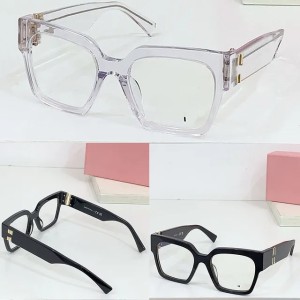 Designer Rectangle Sunglasses Classic Optical Transparent Glasses MU 04UY Fashion Camouflage Frame Intellectual Elegant Female Style Acetate Glasses