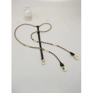 new C real leather Belts new Designer Fashion suspenders For Man And Women 3cm 115cm Six Clip The highquality belt more colors The letters 2 C