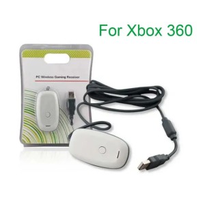 Wireless Gaming Receiver Cable for Microsoft XBOX 360 Controller Game USB Receiver Gamepad Adapter Support PC Windows