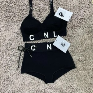 Women Designer Swimsuit Womens 2024 Graphic Swimwear Beach Party Sexy Bra Bikini Two Piece Set