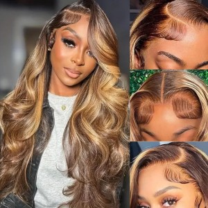 Straight Simualtion human hair lace front wigs Hd Lace Wig Human Hair Wigs For Black Women Pre Plucked Brazilian 32 30 Inch 13x4 Lace Frontal Wig