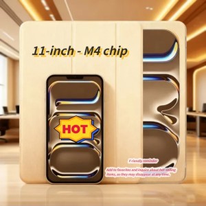 Suitable for 11-inch PC Android M4 tablet protective case, equipped with high-end business office tablet and Android system HD camera (Colors:)