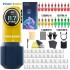 Tattoo Kit POSEIDON New Yellow Tattoo Pen Kit For Permanent Makeup Tattoo Machine Kit Wireless Tattoo Power Supply Tattoo Gun Kit L250815