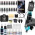 Tattoo Kit Poseidon V5 Finger Controlled Tattoo Pen Kit for Permanent Makeup Tattoo Machine Kit Blue Transparent Tattoo Gun Kit L250815