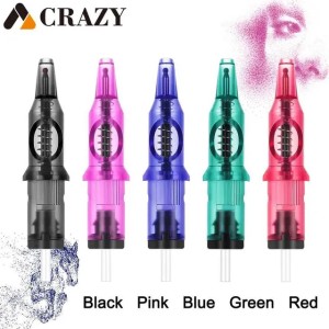 10/5pcs Ballpoint Cartridge Tattoo Needles Tattoo Practice Needle for Beginners Designer Drawing Practice for Tattoo Pen Machine L250815