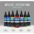 54colors 30ML Tattoo Ink Pigment Semi-permanent Pigment Body Art Tattoo Kits Professional Beauty Paints Makeup Tattoo Supplies L250815