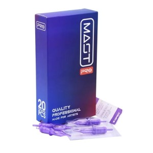 DragonHawk 20pcs Disposable Tattoo Cartridge Needles Sterile Mast Pro RL Makeup Machine Rotary Pen Round Liner 211224