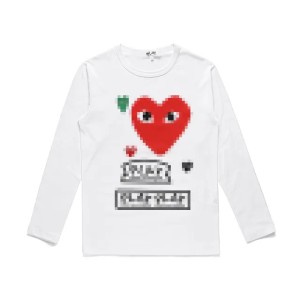 Play Shirts Long Sleeve Crewneck Sweatshirt Light Thin Round Neck Red Heart Printed Tee Tops Designer Come Du Garcon Hoodie Unisex Sweat Pullovers (Size Size Guide)