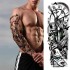 NXY Temporary Tattoo Waterproof Sticker Anubis Ancient Egypt Dog Roma Clock Eye Full Arm Fake Tatto Flash Tatoo Sleeve for Men Women 0330 NXY Temporary Tattoo Waterproof Sticker Anubis Ancient Egypt Dog Roma Clock Eye Full Arm Fake Tatto Flash Tatoo Sleeve for Men Women 0330