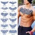 Temporary Tattoos Juice Tatoo Sexy Waterproof Temporary Tattoo Wing Totem on Chest Sternum Blue Tattoo Sticker Fake Tattoos for Men Women Z0403 Temporary Tattoos Juice Tatoo Sexy Waterproof Temporary Tattoo Wing Totem on Chest Sternum Blue Tattoo Sticker Fake Tattoos for Men Women Z0403