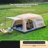 Tents and Shelters 320X220X185cm two bedroom tent super large can accommodate 5-8 people camping tent double-layer thick rain soaked outdoor family travel z250328 Tents and Shelters 320X220X185cm two bedroom tent super large can accommodate 5-8 people camping tent double-layer thick rain soaked outdoor family travel z250328