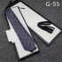 2024 Luxury Men Neck Ties Designer Ties Fashion Mens Neckties Letter Print Business Leisure Handmade Cravat Silk