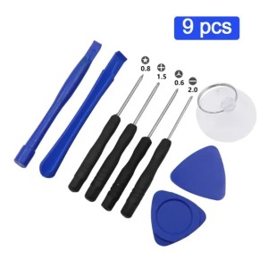 8 in 1 Repair Pry Kit Opening Tools With 5 Point Star Pentalobe Torx Screwdriver For samsung APPLE iphone 4S 5 6 6S Plus 9 in 1 free sea to door tax free