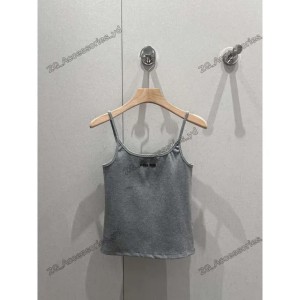 Designer T Shirt Women Designer Clothes Women Higher Quality Womens Designer Clothing Clothes Tops Women Designer Muily Muily Fashion Miu Tank Top Summer Minmiu Eb1 (Size Size Guide)