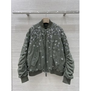 25 New Products Mantianxing Heavy Industry Flower Nail Bead Cotton Jacket (Multi - Size Size Guide)