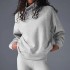 Women's Tracksuits Yoga Hoodies HAZY MOCK NECK PULLOVER Fashion Outfit Sweatshirts Silver on chest Loose Sweatwear Unisex Casual Top Fashionable Outwear Jackets (Size Size Guide) Women's Tracksuits Yoga Hoodies HAZY MOCK NECK PULLOVER Fashion Outfit Sweatshirts Silver on chest Loose Sweatwear Unisex Casual Top Fashionable Outwear Jackets (Size Size Guide)