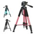 Camera Tripod with Phone Holder/Carry Bag Portable Travel Tripod Stand with Pan Head For Camera /Photography/Mobile Phone