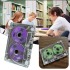 Double sided metal hole magnetic tape 50 minute transparent blank recording suitable for various recording devices 241225