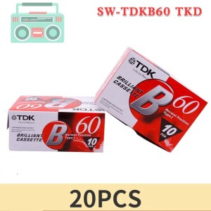 India CD01 20pc empty cassette magnetic sound recording teaching music audio box 60 minute teaching audio tape 241209