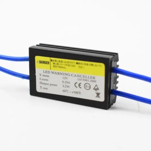 2pcs T10 Canbus Decoder Cable Universal 12V LED Load Resistance Warning Decoder Eliminates Light Faults Plug and Play