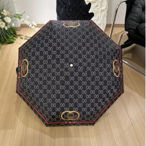 Hot designer luxury fashion Umbrellas Simple Star Hipster Automatic Folding Designer Top Quality Outdoor Travel Luxury Multifunction Sun G letter logo (PIC)