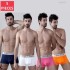 Underpants 5Pcs Calivn Klain Men's Underwear Letter Printed Men Boxer Briefs Soft Boxershorts 3D Pouch Shorts Panties For MaleUnderpants (Size Size Guide)