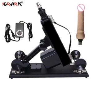 Vibrators Female Vibrator Sex Machine Masturbation Pumping Gun Dildo Anal Vagina Attachments Masturbator Automatic Sex Toys for Women Men