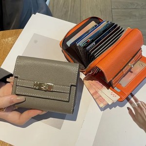 Buyers' PicksDesigner Wallet Women Designer Pack Multifunctional Designer bag Luxury Bag Genuine Leather Wallet For Women Short Style 2025 New Model High-end Designer Bag