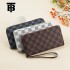 TB BHULAMTE Designer Bag 2025 Luxury Bag New Unisex Wallet Long Zipper Printed Wallet Factory Wholesale Checkered Wallet