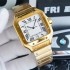 Luxury Designer Sapphire Stainless Steel Watch Square automatic Gold brand watch Luxury Designer Sapphire Stainless Steel Watch Square automatic Gold brand watch