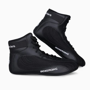 New Boxing and Wrestling Shoes for Men and Women High Top Training Shoes for Men Squat Gym Fitness Weightlifting Shoes Ḁ