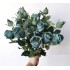 Wedding bouquet Wedding Decoration flowers 66cm height six colors Real Touch Artificial Rose Flower silk rose flower