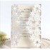 2021 Elegant Ivory Shimmy Snowflake Die Cut Wedding Invitations with Belt Birthday Anniversary Party Invites with Free Printing (Purple) 2021 Elegant Ivory Shimmy Snowflake Die Cut Wedding Invitations with Belt Birthday Anniversary Party Invites with Free Printing (Purple)