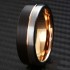 Band Rings Trendy 8mm Black Tungsten Carbide Wedding Rings For Men KOA Wood Inlay Matte Tricolor Stainless Steel Rings Men Wedding Bands AA230315 Band Rings Trendy 8mm Black Tungsten Carbide Wedding Rings For Men KOA Wood Inlay Matte Tricolor Stainless Steel Rings Men Wedding Bands AA230315
