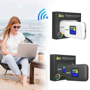 Universal 4G/5G Mobile WiFi Router Supports All SIM Cards Small Pocket WIFI Strong Signal Portable WiFi Business Office Network X250516