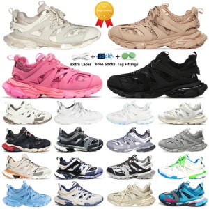 Designer Casual Shoes Track 3.0 7.0 7.5 Men Women Sports Sneakers Triple Sock White Black Leather Trainer Nylon Loafers Printed Luxury Platform Shoe (Size Size Guide)