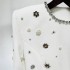 (575) New Fashionable and Temperamental Heavy-duty Beaded and Diamond-embellished Slim Long Dress