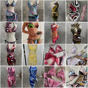 Women's Swimwear Bathing Swimsuit Bikini Designer Swimwear Bikinis Swim With Scarf Swimming Suit For Women Summer Sexy Beach Vacation Womens Swimsuits