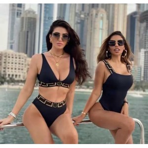 Womens Underwear Swimsuit Designers luxury two piece set black Mesh yarn dress Bikini Womens Swimwear Bathing Suit Sexy Bikinis