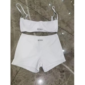 Women Tankinis Swimwear Luxury Brand Sports Underwear Casual Yoga Bra Brief Set Split Swimsuit Summer Beach Vacation Swimsuits