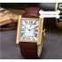 Sky Starry Shinning Color Square Tank Series Men's Watch 34mm Top Brand Luxury Male Leather Waterproof Sport Quartz Chronograph Wrist Watch Clock Sky Starry Shinning Color Square Tank Series Men's Watch 34mm Top Brand Luxury Male Leather Waterproof Sport Quartz Chronograph Wrist Watch Clock