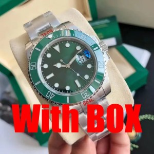 Mens Watch Designer Watches High Quality With Box Automatic Mechanical 2813 movement Watches Men Ceramic bezel Stainless Steel Luminous Waterproof Wristwatch