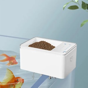 Small Fish Automatic Feeder Smart Fish Feeder Timing Quantitative Fish Tank Accessories Guppy Food Dispenser For Ornamental Fish 250528